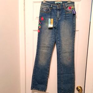 Too She She embellished jeans NWT